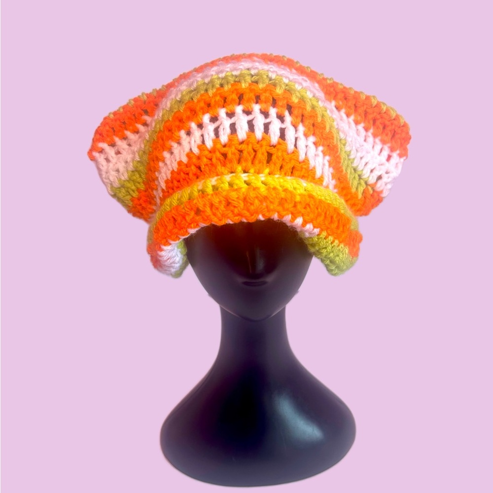 Colorful Crochet Hat - Picture 3 of 5